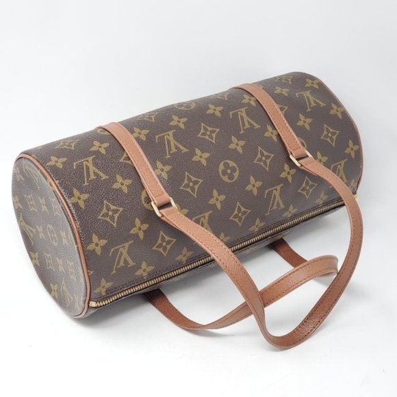 Auth Louis Vuitton Papillon 30 Monogram HandBag - Picture 5 of 14